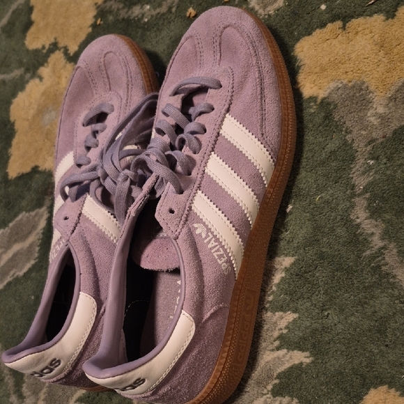 Adidas Lavender Suede Trainers - Picture 5 of 7